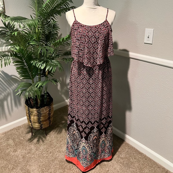 Xhilaration Boho Style Maxi Dress - Picture 1 of 4